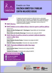 Coordenadora do Núcleo da Pessoa Idosa palestra em evento da ESMP-SP sobre violência doméstica e familiar contra Mulheres Idosas